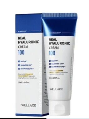 Wellage Real Hyaluronic 100 Korean Cream, 1.6oz
